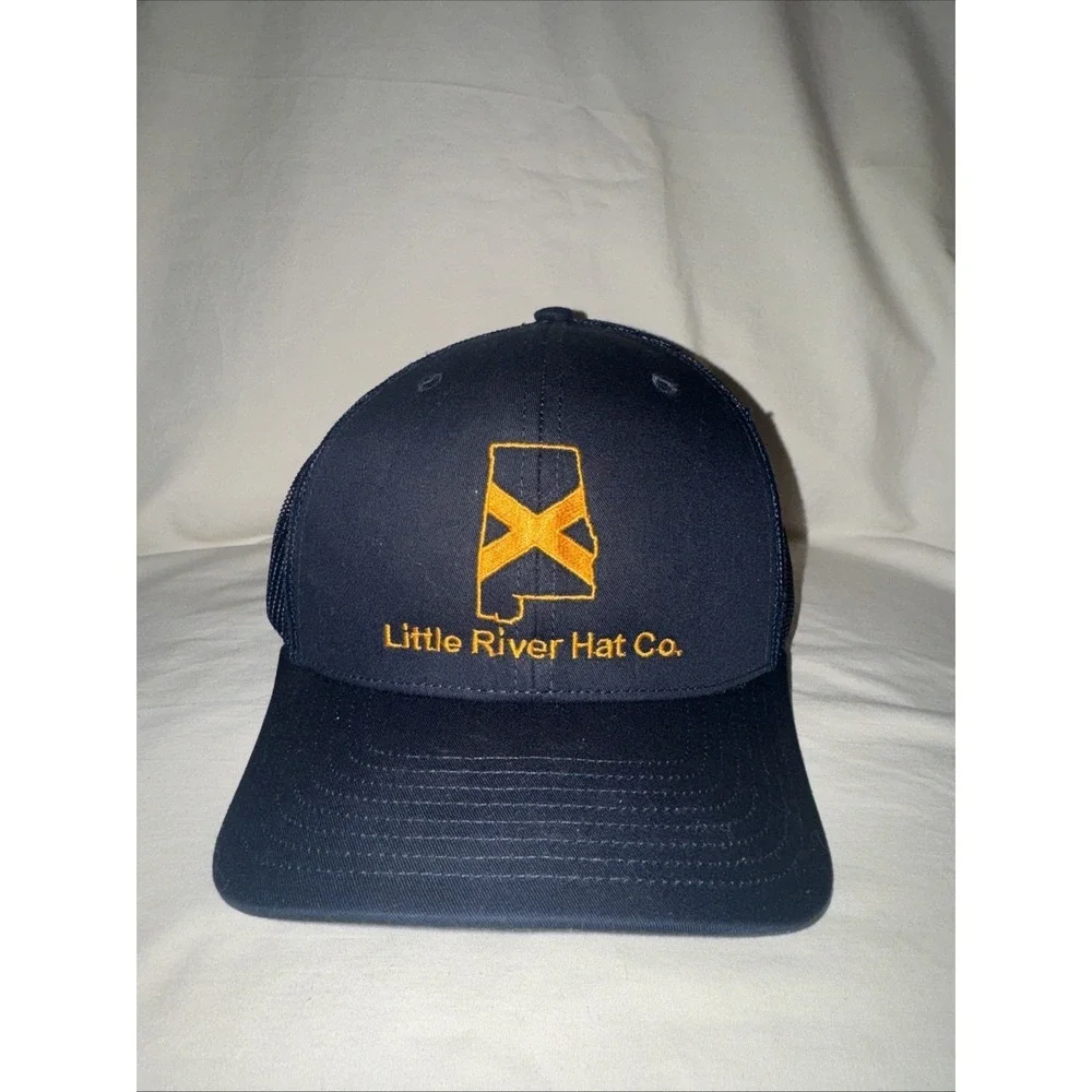Little River Hat Company Richardson Trucker Alabama Embroidery‎ Logo Hat Black